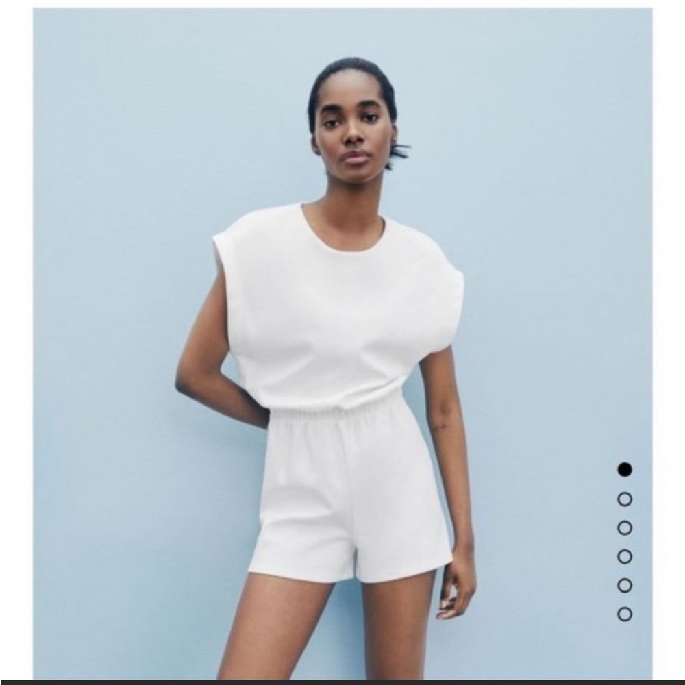 Zara white romper